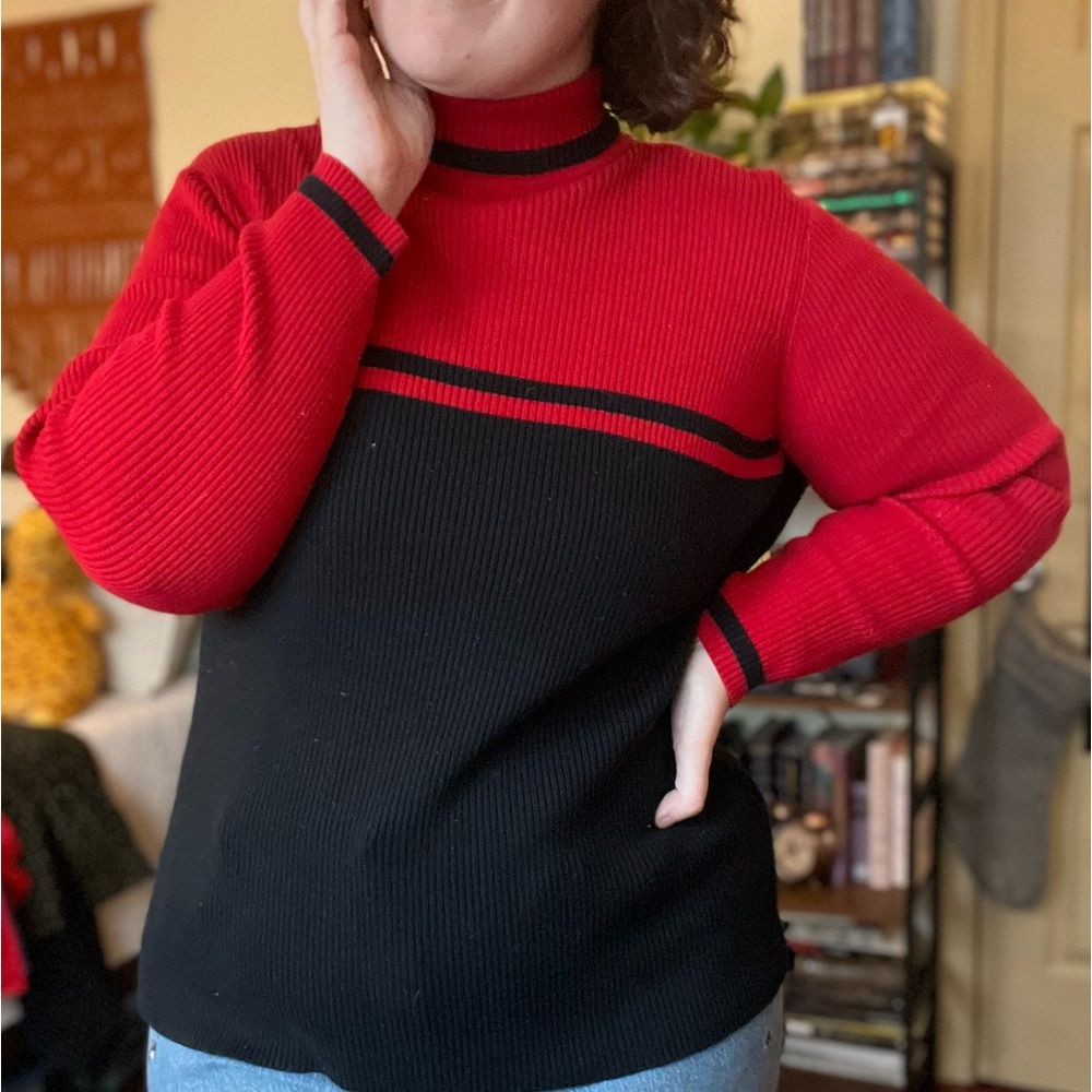Monica Geller Style Turtleneck | Casual Corner Annex Size 2X
